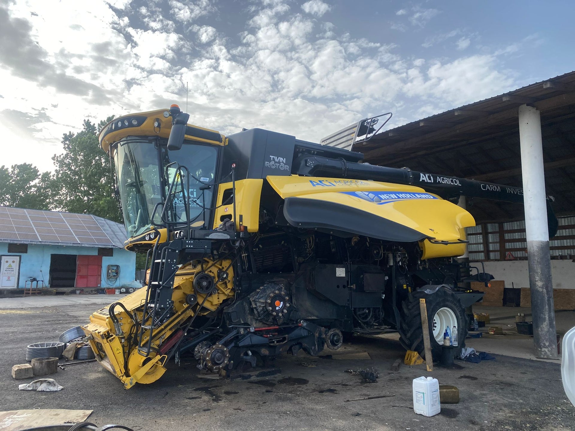 schimb senile combina new holland