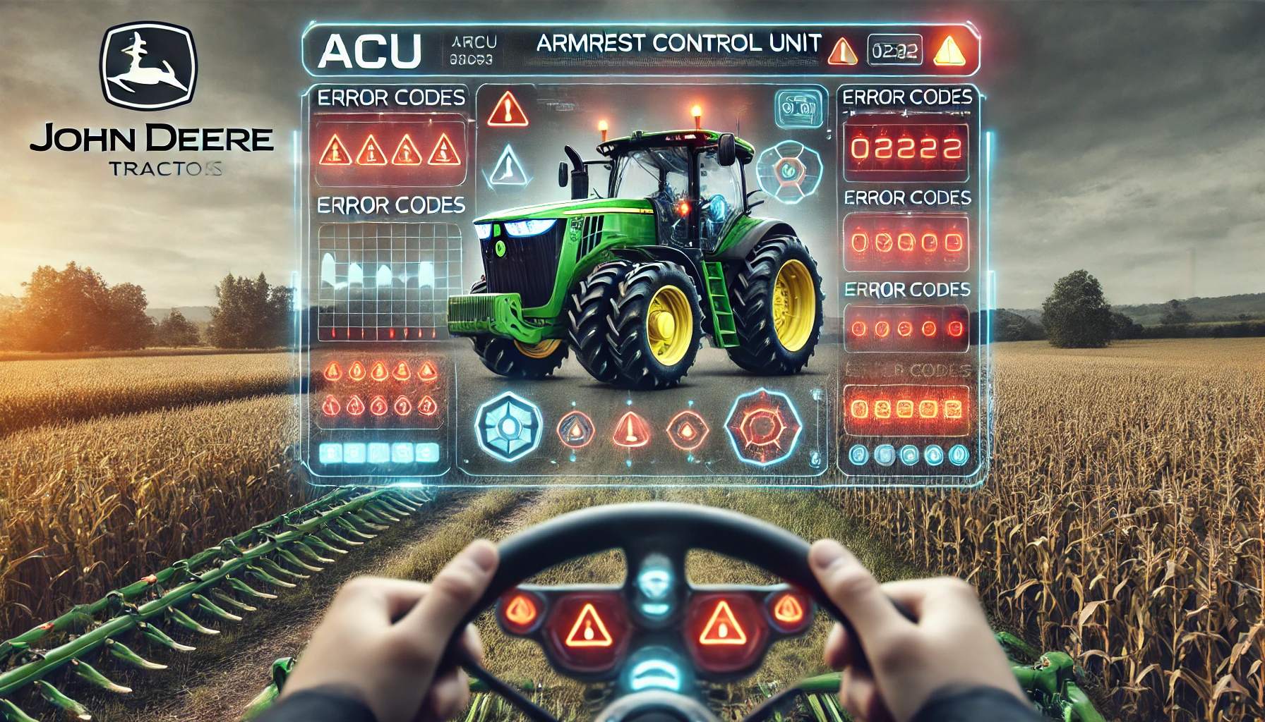 Coduri de eroare ACU la tractoarele John Deere