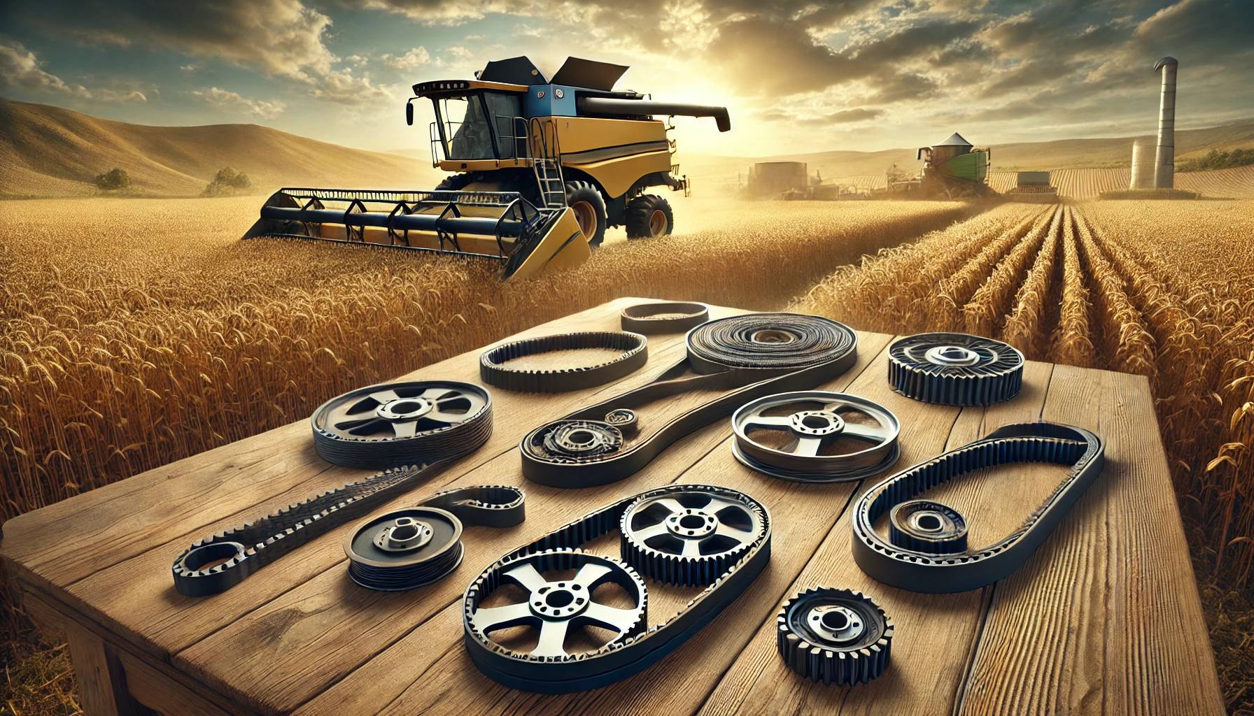 Curele agricole: soluții esențiale pentru performanța combinelor agricole