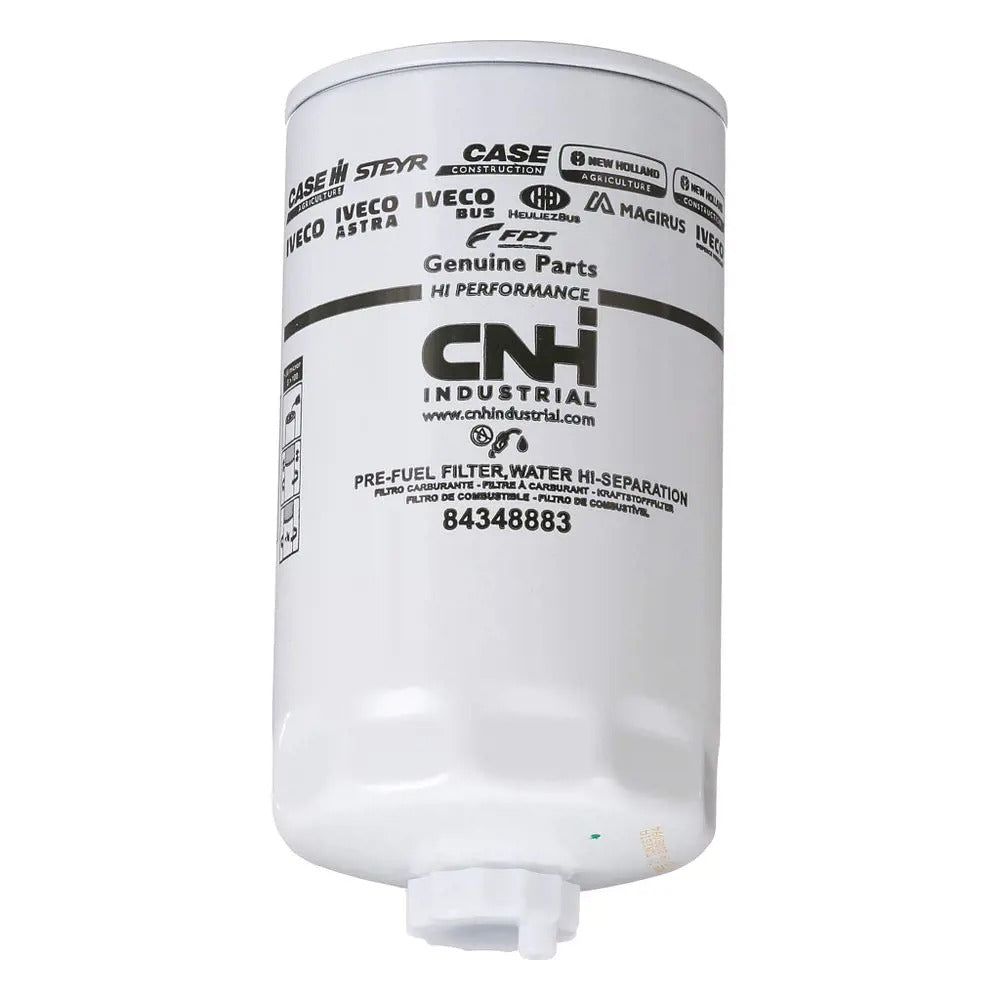Filtru combustibil OEM CNH 84348883 - pentru tractoare combine Case IH, New Holland