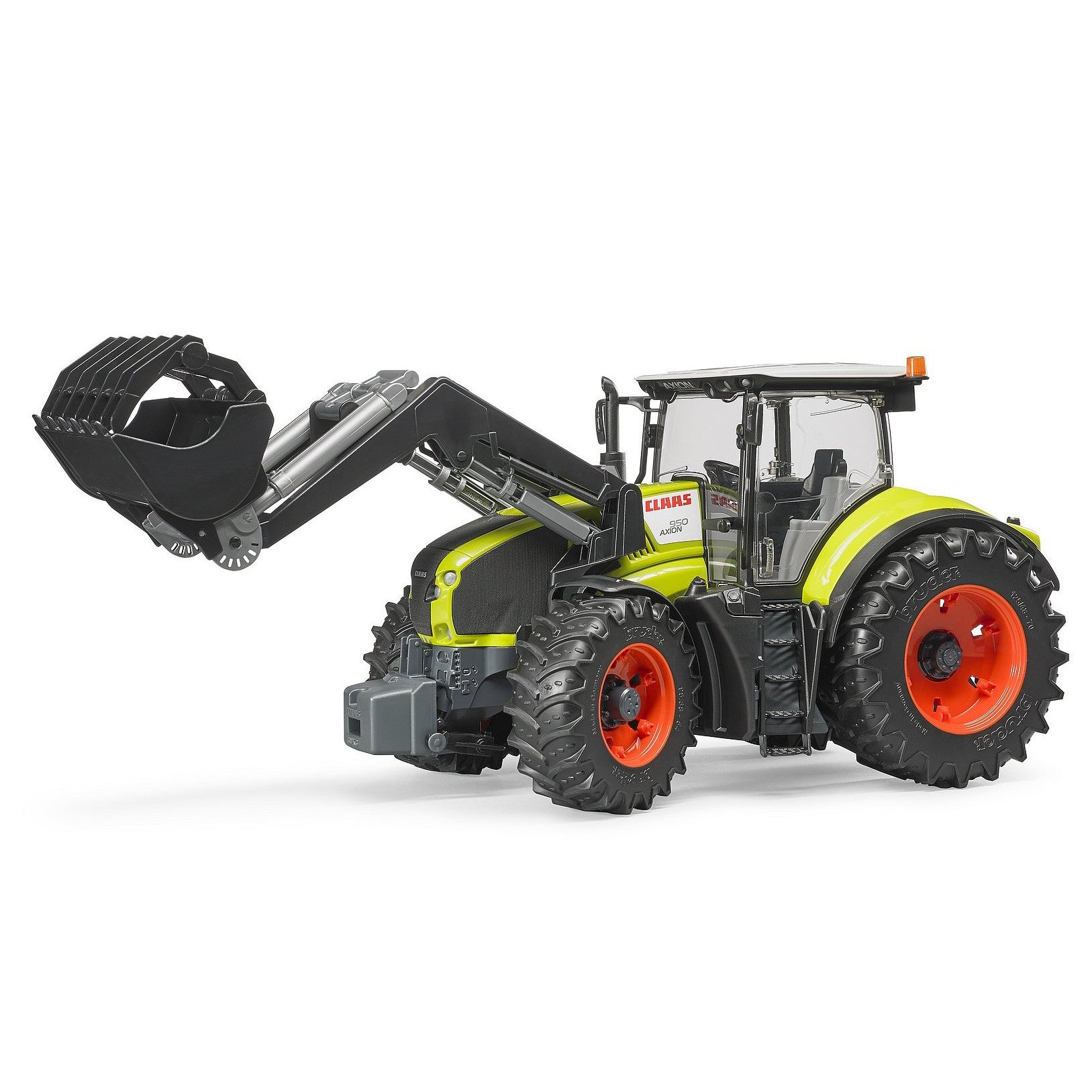 Tractor jucarie CLAAS Axion 950 cu incarcator frontal Bruder