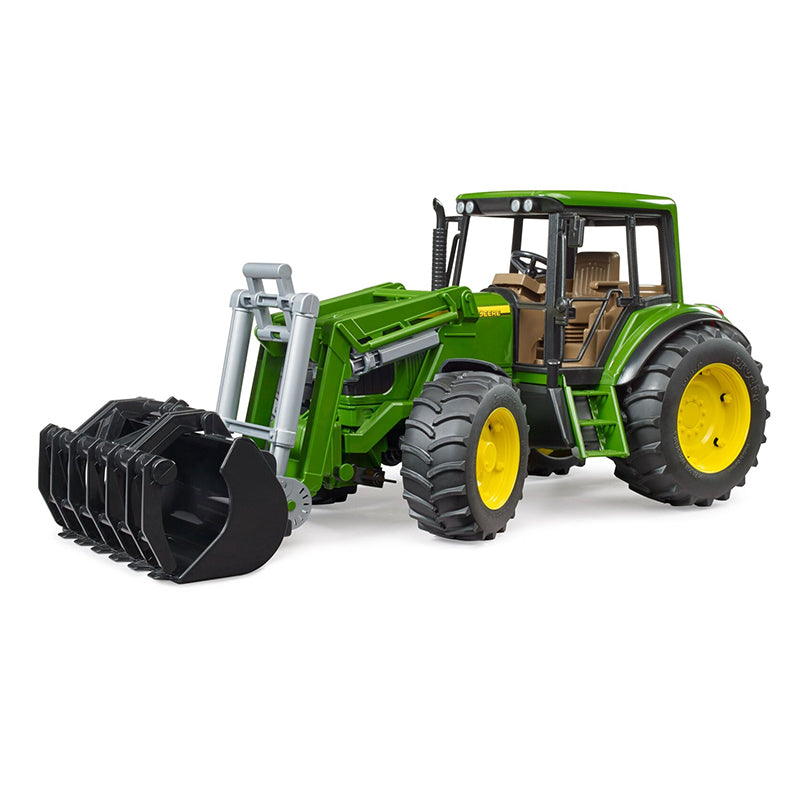 Tractor jucarie John Deere 6920, cu incarcator frontal Bruder