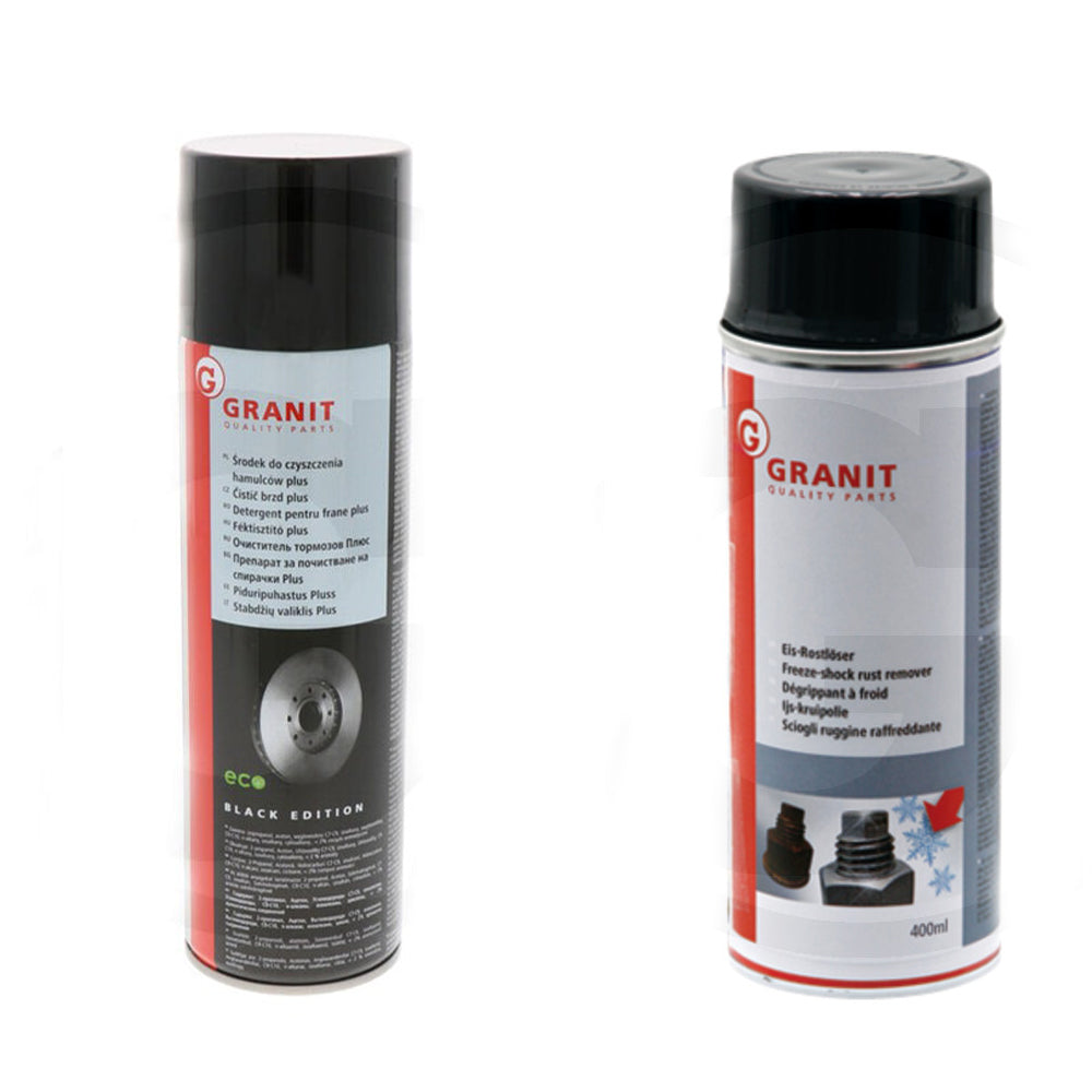 Pachet 10 spray-uri curatare frane si degripant Granit